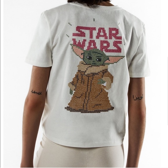 Zara | Tops | Zara Embroidered Disney 